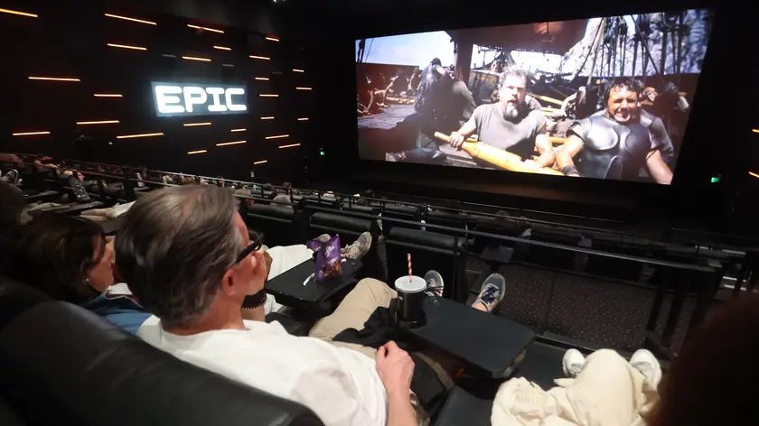 La sala Epic del cinema The Space a Silea (fotofilm)