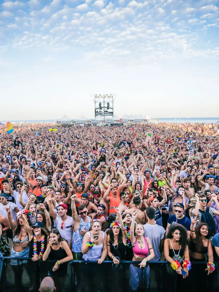 Una festa in spaggia a Jesolo