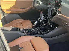 Una delle due auto vandalizzate a Vigonza