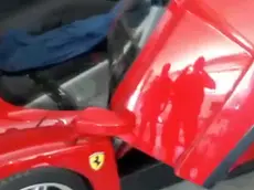 Una Ferrari sequestrata dalla polstrada di Treviso
