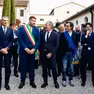 Da sinistra De Poli, Canella, Zaia, Giordani e Stefani