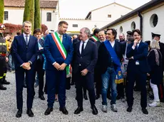 Da sinistra De Poli, Canella, Zaia, Giordani e Stefani