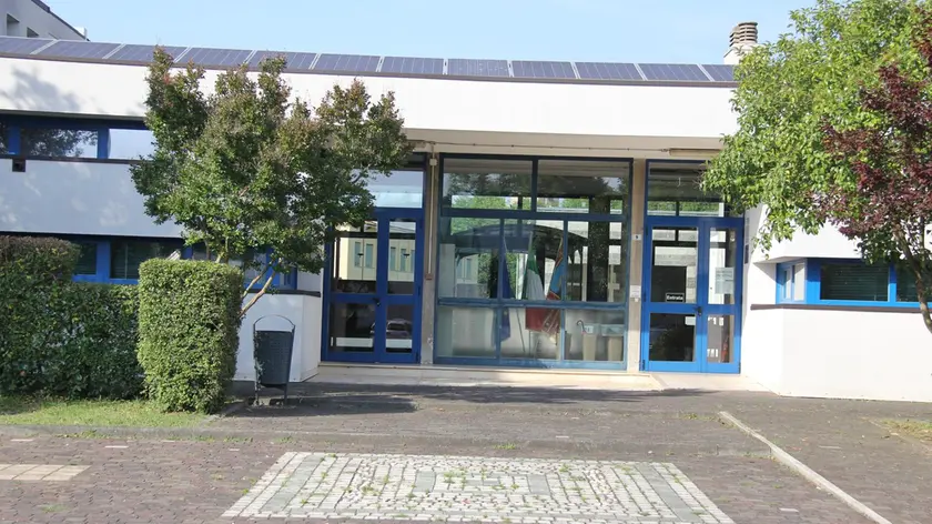 La scuola media di San Stino dove insegnava Chiara Guerra