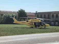 Sul posto è intervenuto anche l'elisoccorso del 118