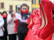 Una manifestazione contro la violenza sulle donne