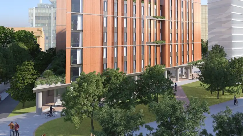 Il rendering del progetto