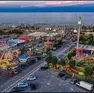 Piazzale Europa a Rosolina Mare