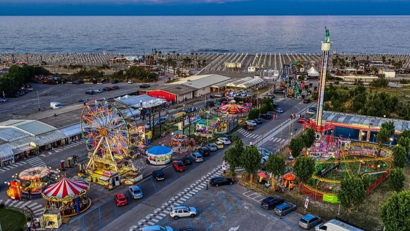 Piazzale Europa a Rosolina Mare