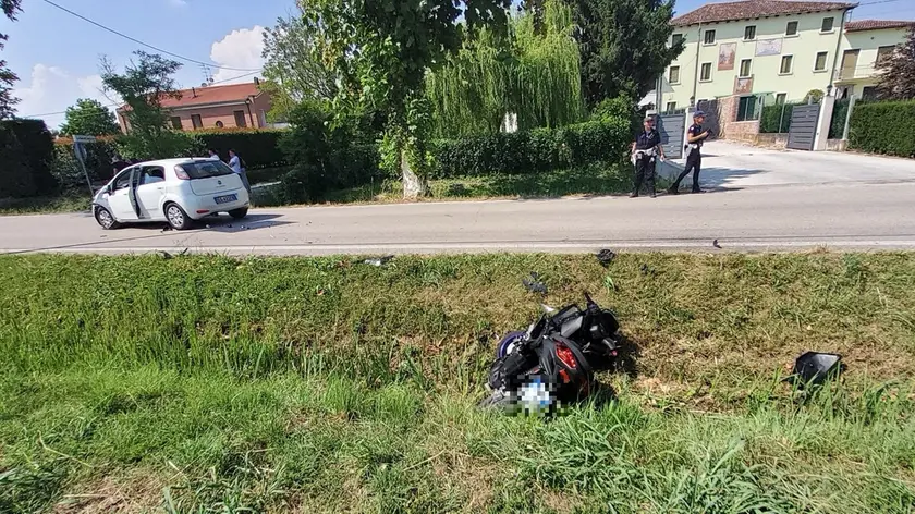 Il luogo dell'incidente