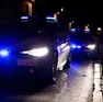 L'intervento delle volanti in zona Guizza