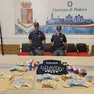 La droga e i contanti sequestrati a Padova