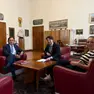 Il summit tra il presidente della Regione Stefani, il sindaco Giordani e la rettrice Mapelli