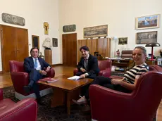Il summit tra il presidente della Regione Stefani, il sindaco Giordani e la rettrice Mapelli