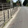 Il luogo in cui sono stati investiti mamma e bimbo in bici, a Sant'Angelo di Piove