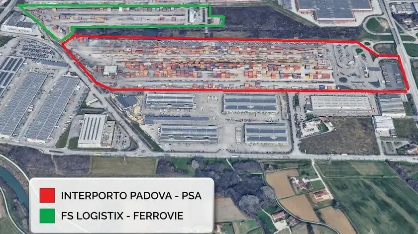 Interporto Padova: Ferrovie gestirà da sola il proprio terminal