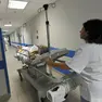 Un'infermiera in un ospedale: aumentano gli accessi al Pronto soccorso a causa del caldo
