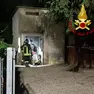 L'intervento dei vigili del fuoco alla Guizza