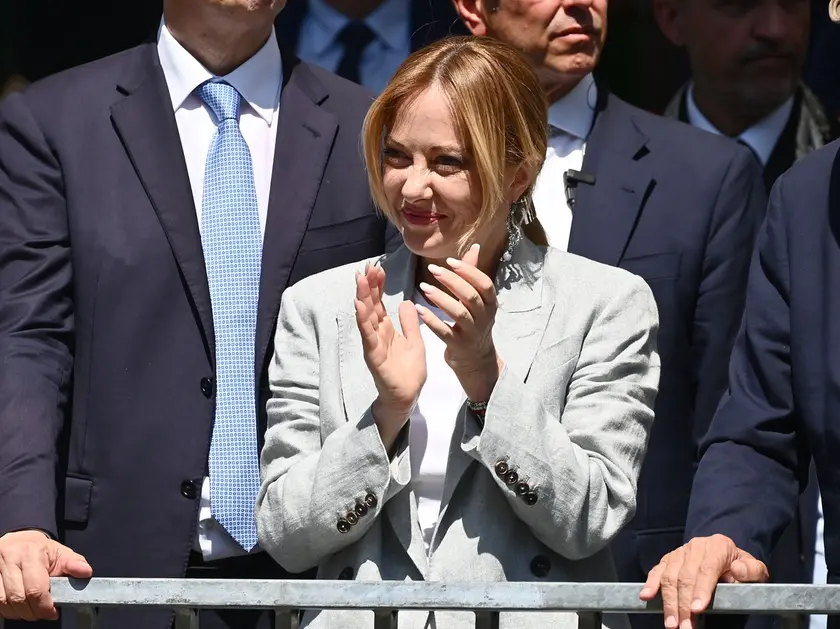 La premier Giorgia Meloni