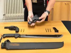Il materiale sequestrato