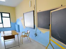 Un’ambulanza ha trasportato il docente all’ospedale