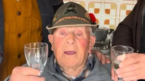 Angelo Peressini compie 109 anni