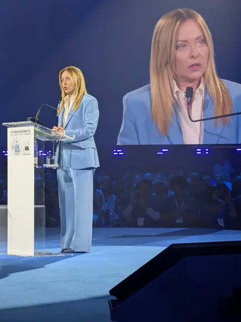 La premier Giorgia Meloni