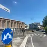 Il luogo dell'accoltellamento all'Arcella