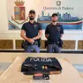 Le armi sequestrate ai giovani responsabili della sparatoria all'Arcella