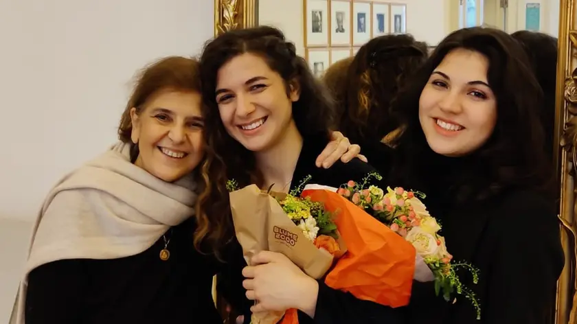 Renza Daniela Grombo con le figlie