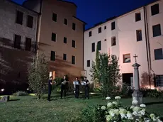 Il giardino del Battistero della Cattedrale