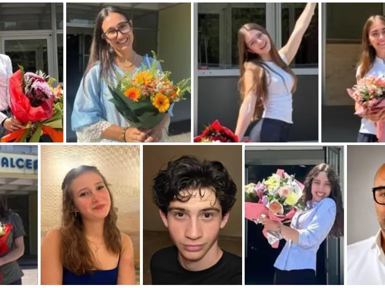 Da sinistra in alto: Marianna Casetta, Iris Cavallin, Vanessa Bison, Francesca Mazzon, Ilaria Zilio, Anna Turco, Luca Barbiero, Elena Ballarini, Alessandro Favaro