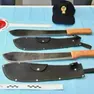 I machete sequestrati