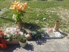 Una delle tombe depredate