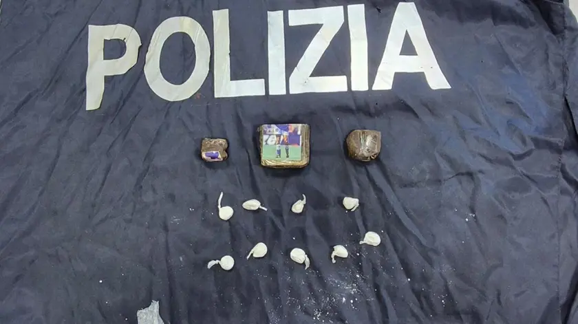 La droga sequestrata dalla polizia a Padova