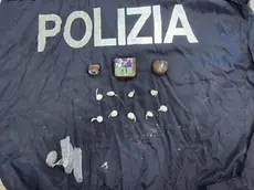 La droga sequestrata dalla polizia a Padova