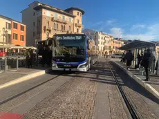 Una delle vetture sostitutive