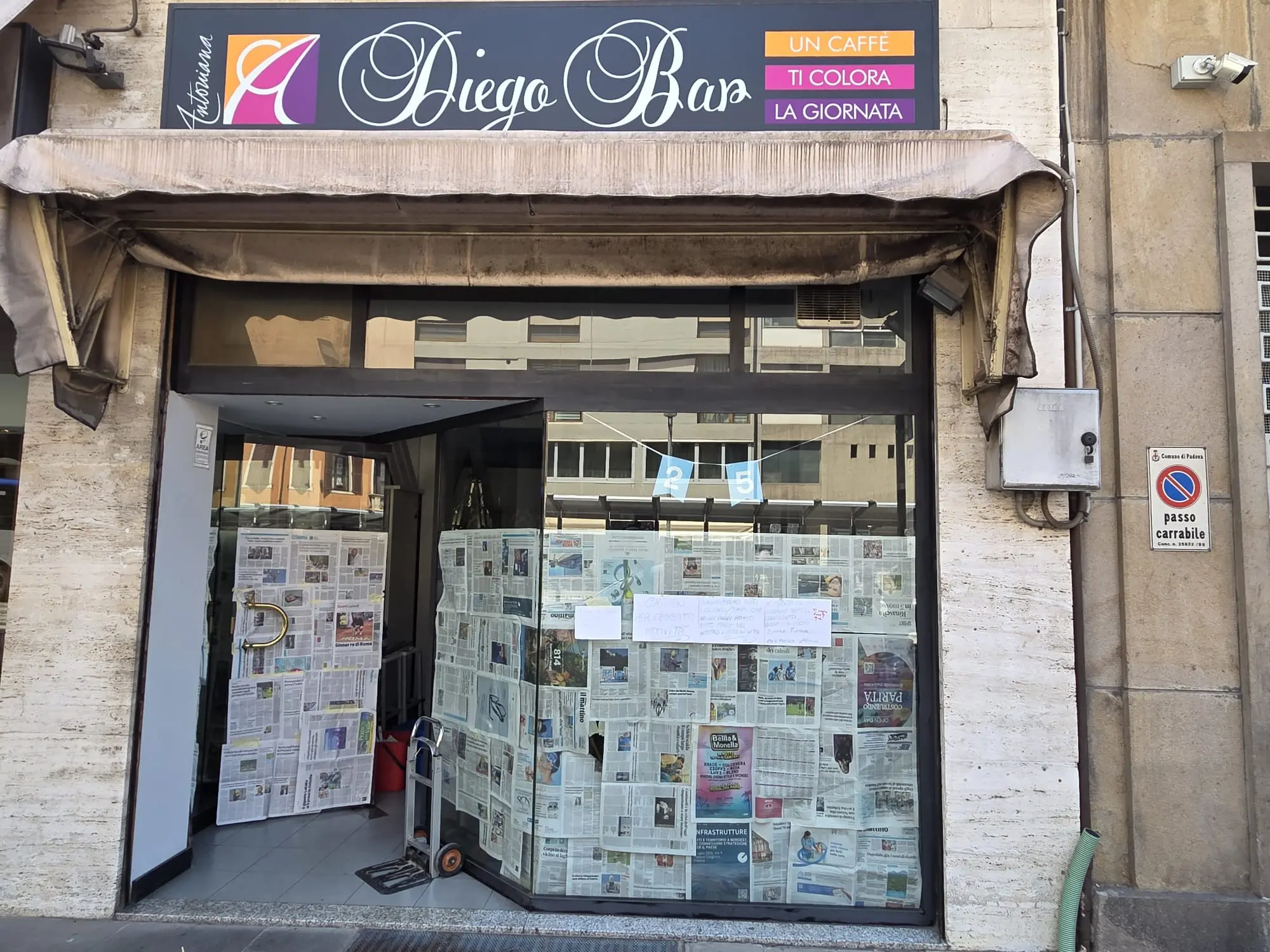 Il Diego Bar di Corso Milano