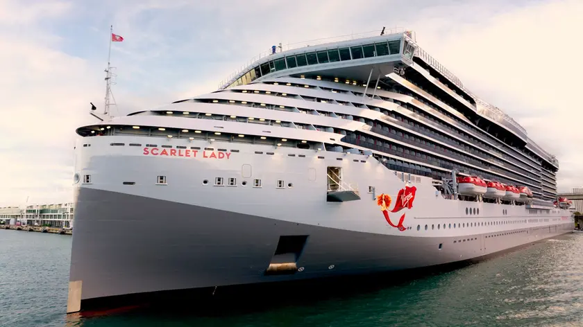 La Scarlet Lady, nave della Virgin Voyages, approderà a Trieste