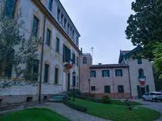 L'esterno di villa Giusti alla Mandria