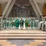 La messa celebrata dal cardinale Parolin (Bortoluzzi)