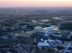 La ricostruzione virtuale del progetto dell'ospedale di Padova Est