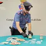 La cocaina sequestrata dai carabinieri