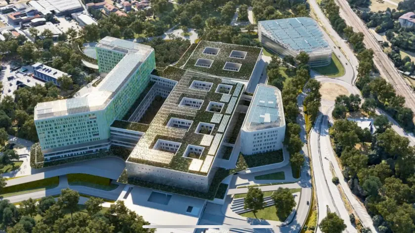 La presentazione del polo ospedaliero di Padova est