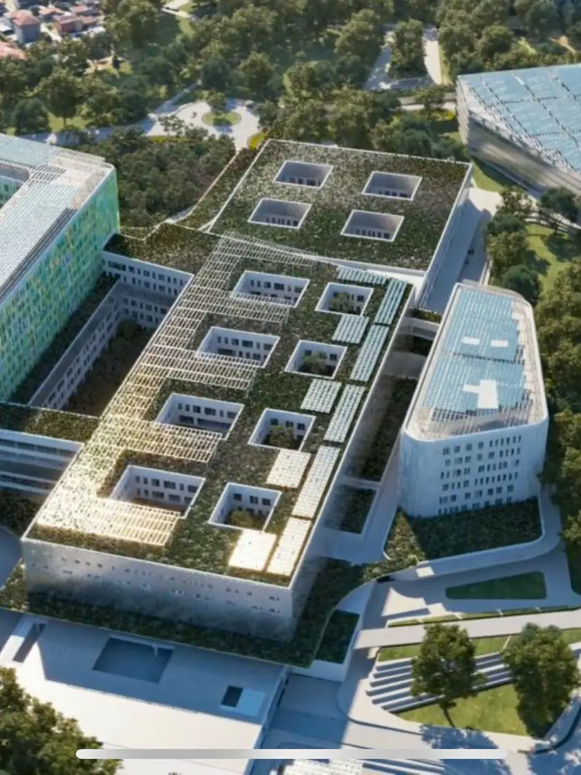 La presentazione del polo ospedaliero di Padova est