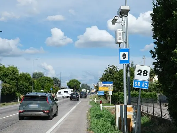 Autovelox spento a Campagnalta