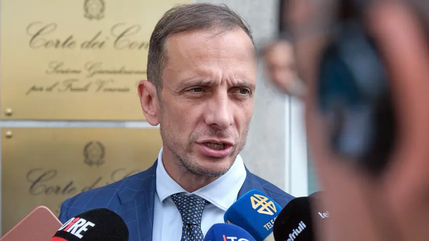 Il presidente della Regione, Massimiliano Fedriga