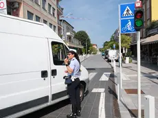 Viale Stazione a Montegrotto