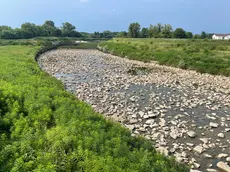 Soffrono i fiumi e l'agricoltura