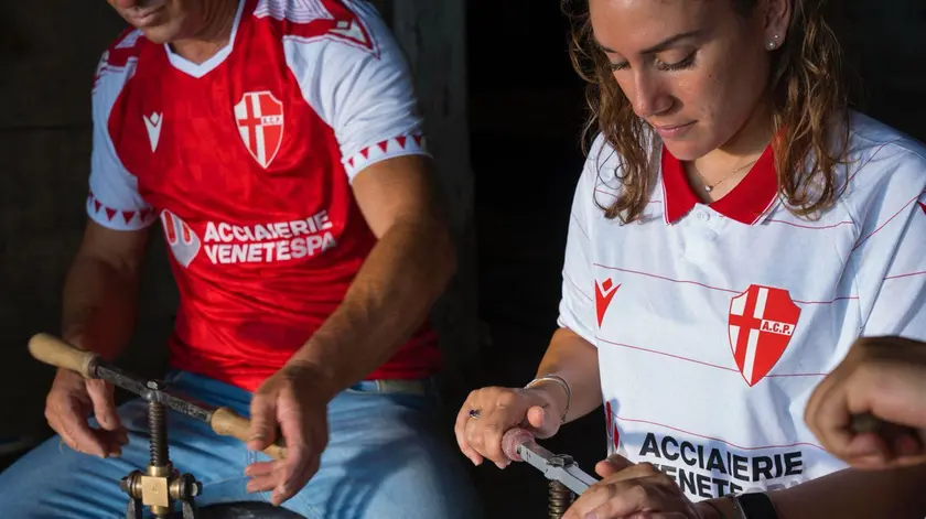 Le nuove maglie del Padova