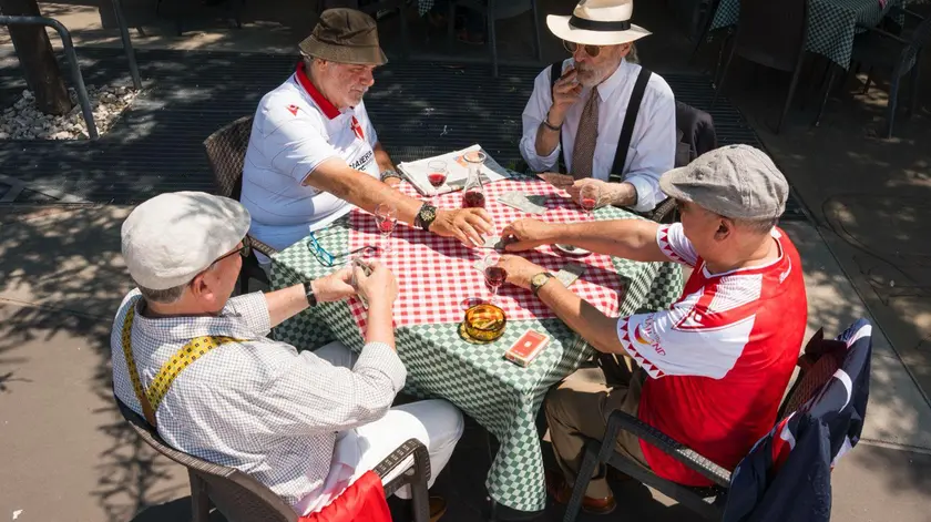 La presentazione delle maglie